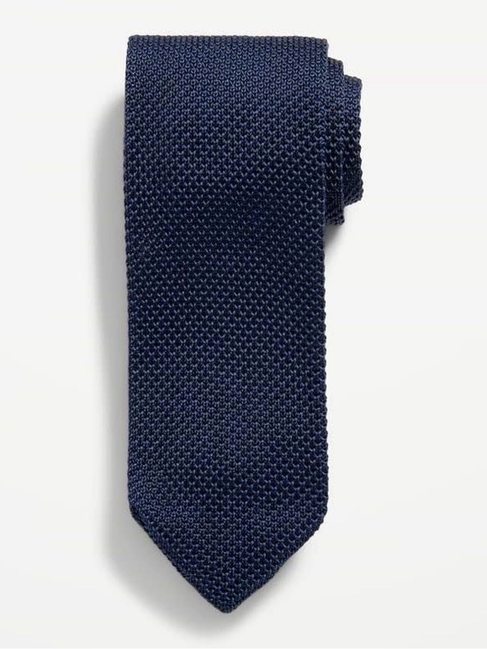 Old Navy Men's Knit Tie in Navy Blue